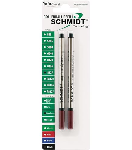 Amazon.com : 4 Pack - Schmidt P8127 Short Capless Rollerball